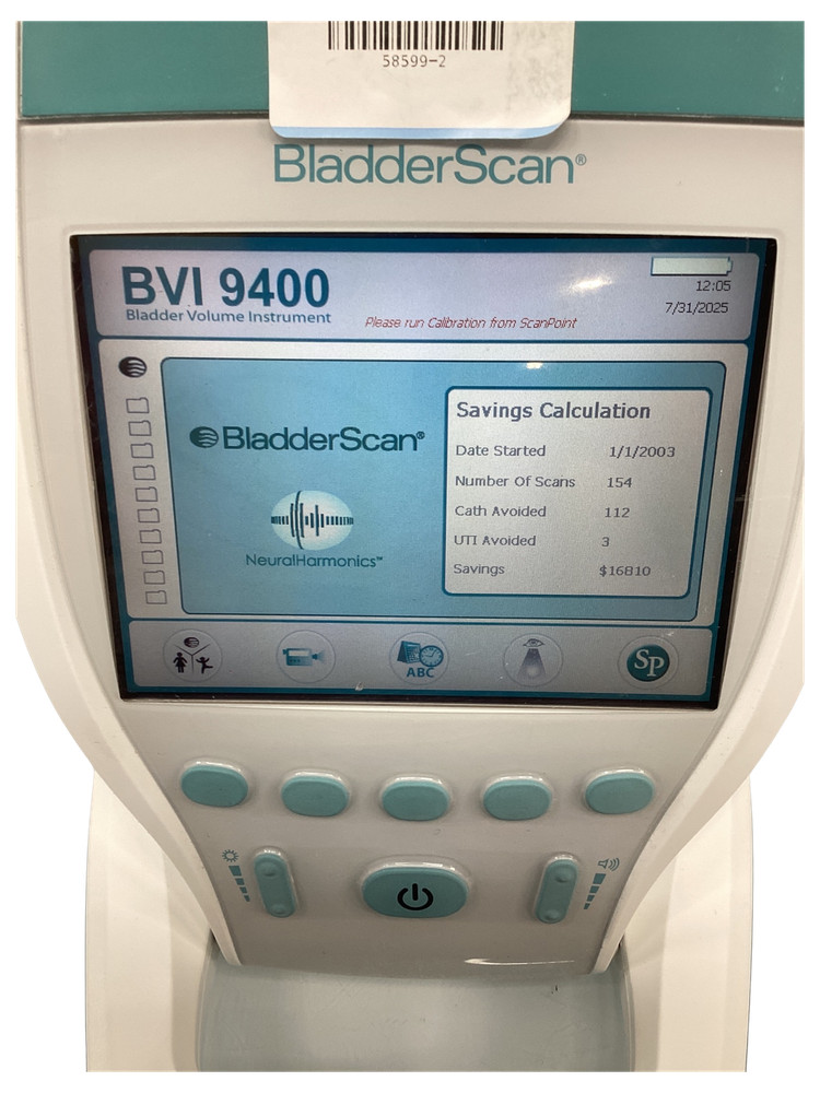 VERATHON BVI9400 BLADDER SCANNER !