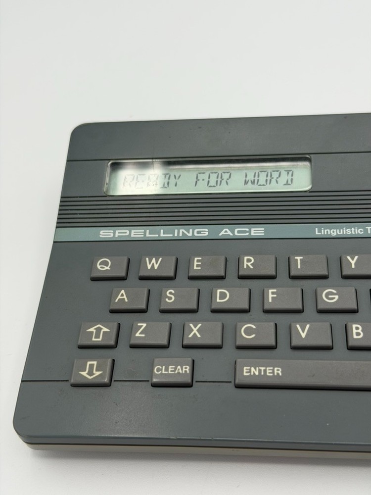 Franklin Spelling Ace Electronic Dictionary Merriam Webster Handheld Works