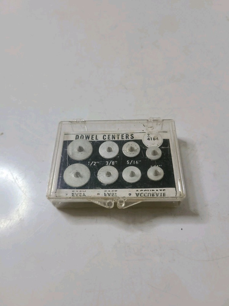 Sears carpenter wood working Dowel Centers 4184