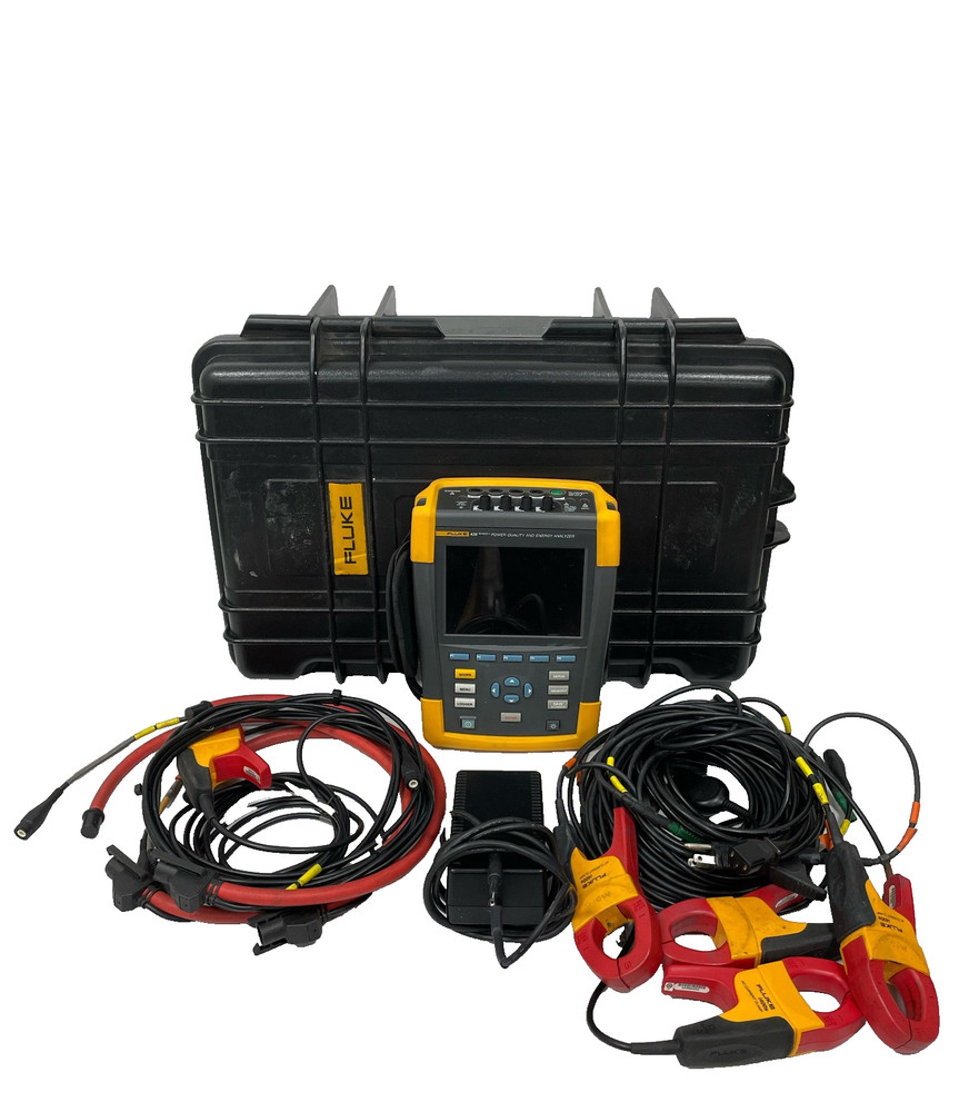 Fluke 435 Series II 2 Three Phase Power Quality Analyzer Meter w/ Harmonics