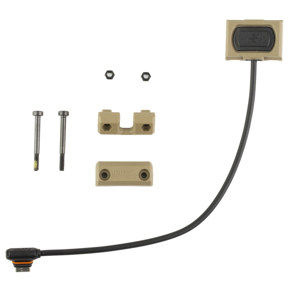 ModButton Lite Link 7" Remote Switch - USB-C Fits Pictanny Light Flat Dark Earth