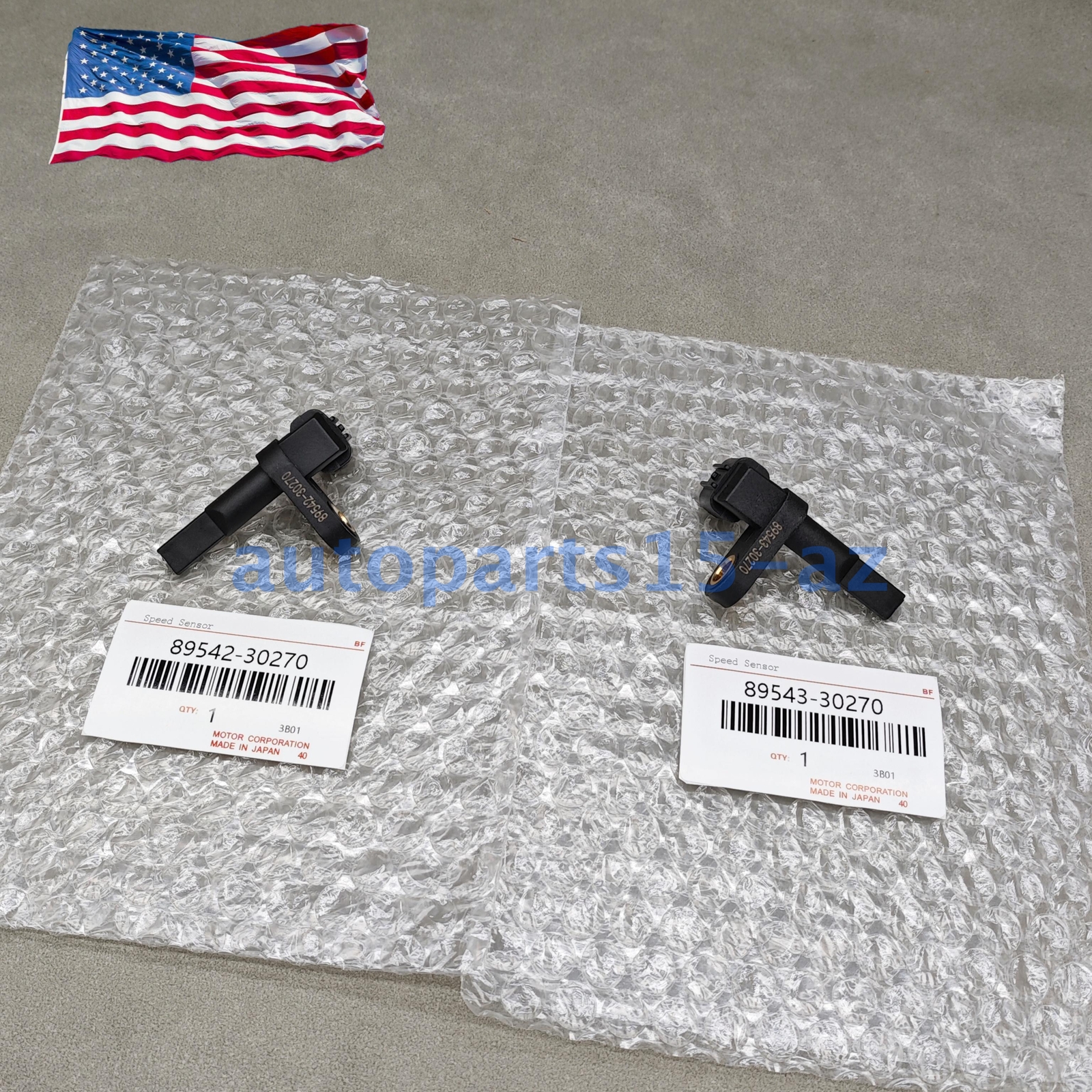 OEM ! Front Left & Right ABS Wheel Speed Sensor For Lexus GS300 GS350 IS250 USA