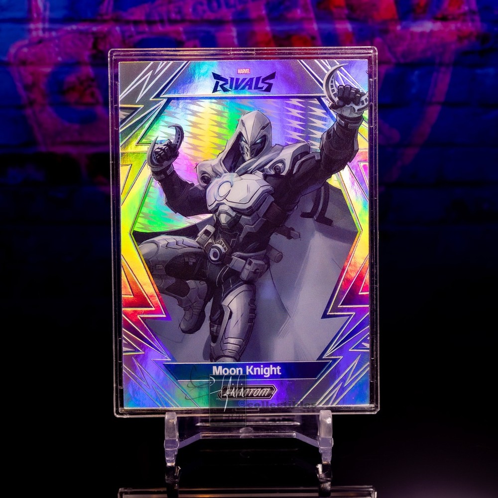 Moon Knight Marvel Rivals 3-Card Bundle Base/Silver/Refractor Kakawow Phantom