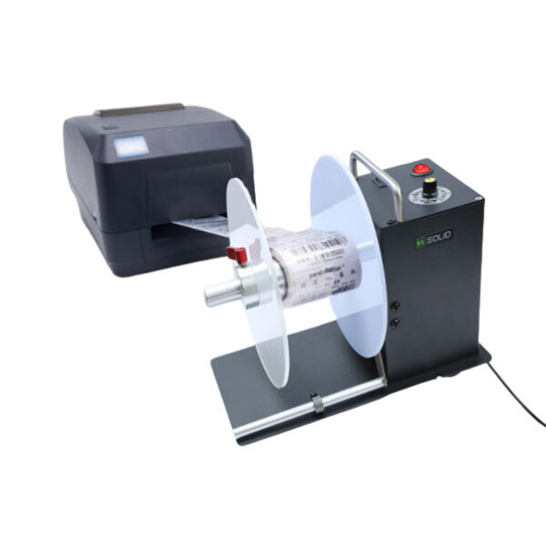 Automatic Label Rewinder Bidirectional Rewinding Width 3.15" Core Holder 1" 1.5"
