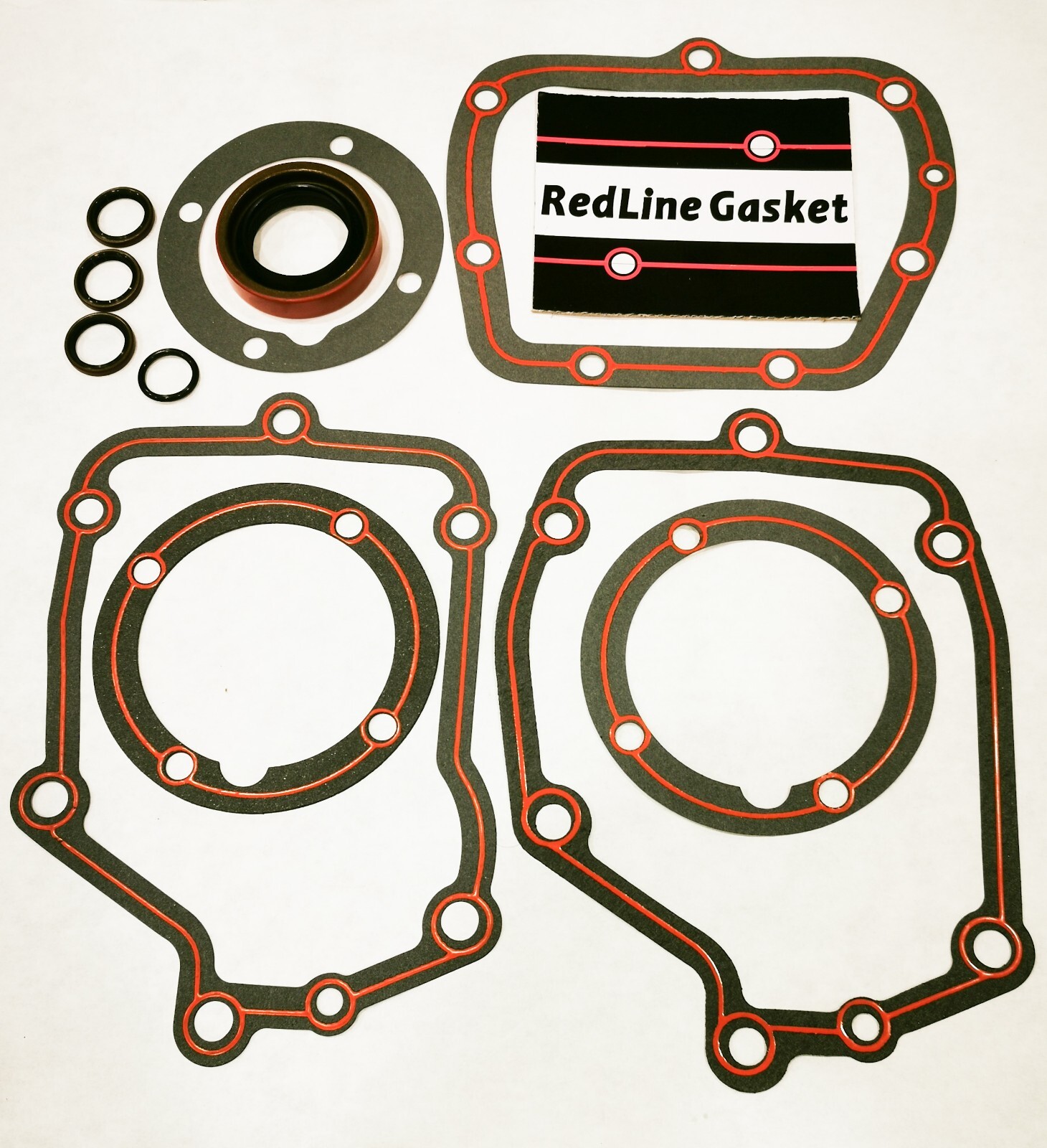 M20 M21 M22 Muncie Transmission Gasket and Seal Kit HP 27 SPLINE W/ SEALANT