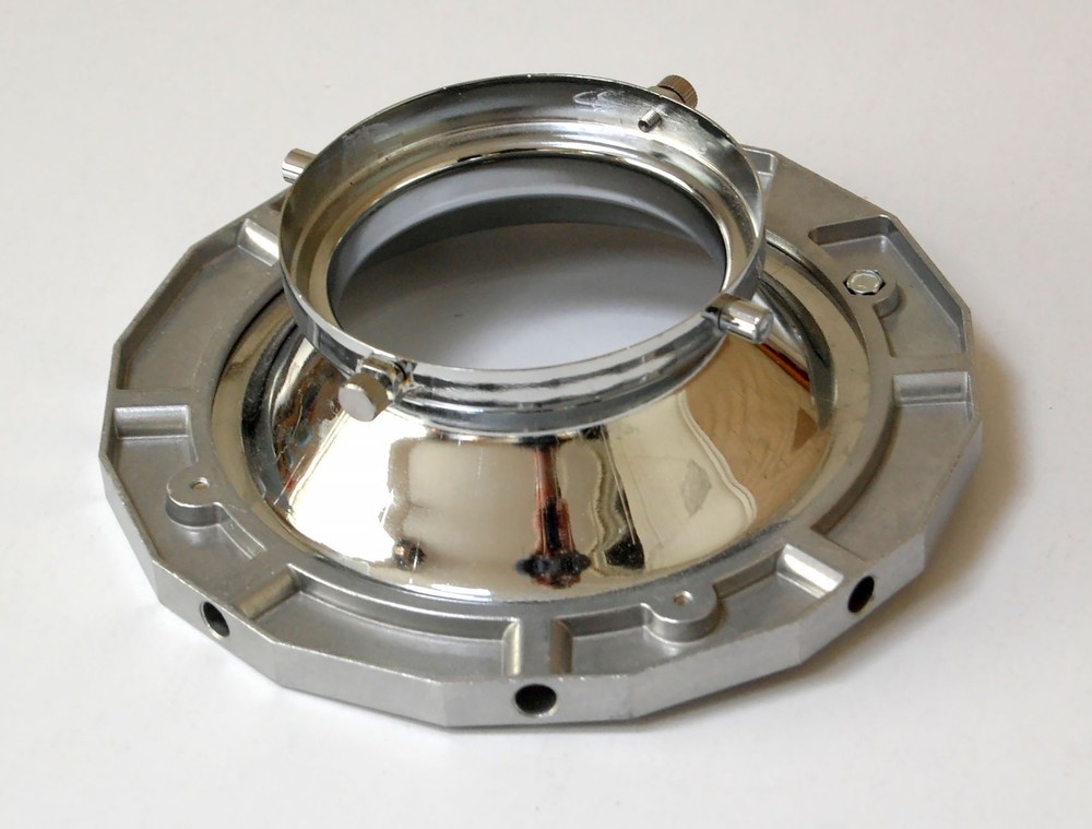 Rotating Speed Ring Fits 4" Diameter Reflector to Mount Softbox New