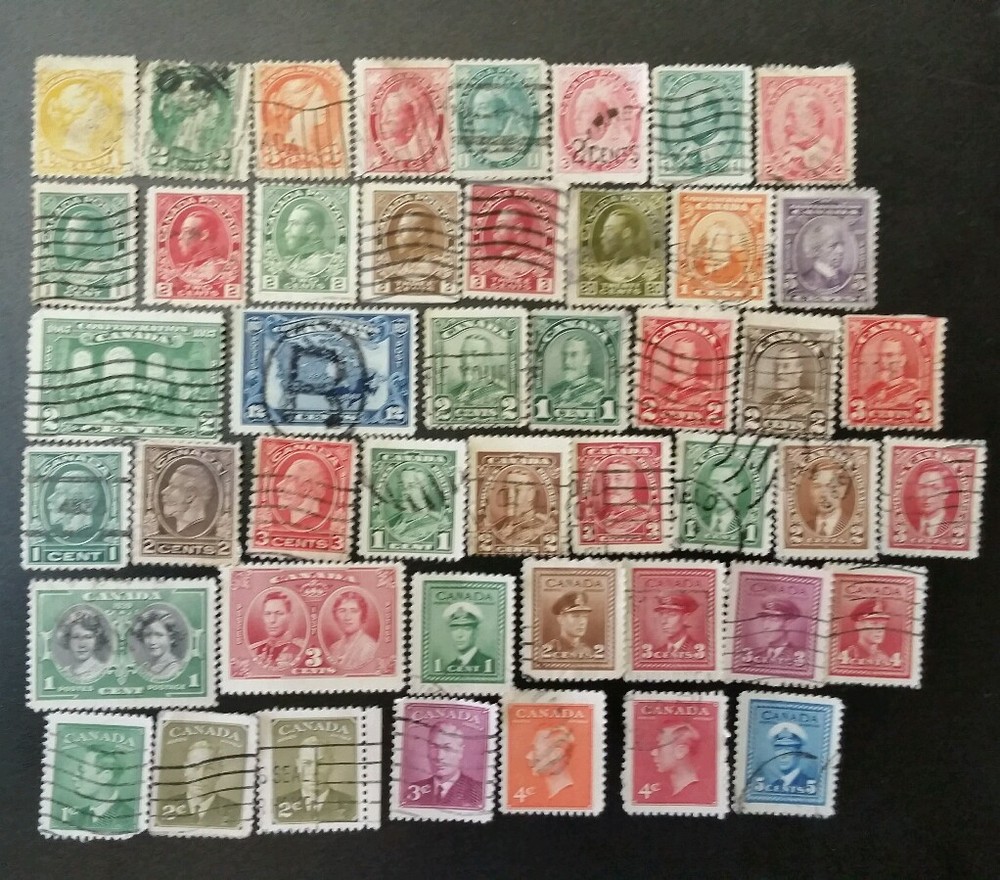 CANADA 1800-1900'S STAMP COLLECTION