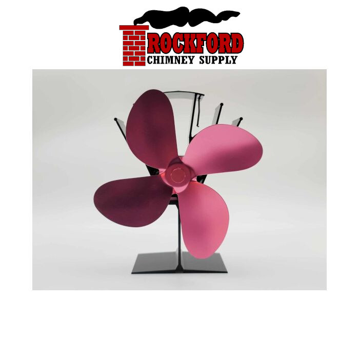 Thermoelectric Self Powered Stove Fan - Multiple Colors Available
