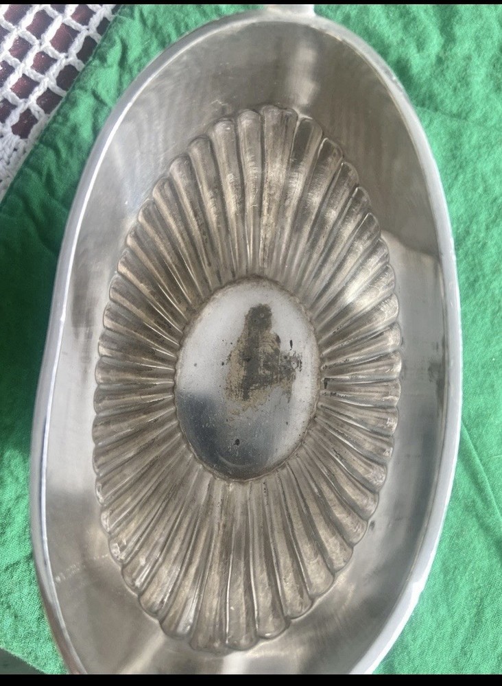 Gladwin Sheffield Brimet Tea Set Monogrammed With Letter D