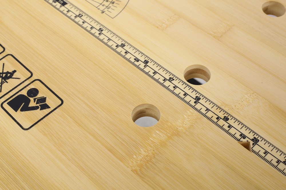 Portable Foldable Workbench, 550LB Capacity, Adjustable Jaws & Vertical Clamping