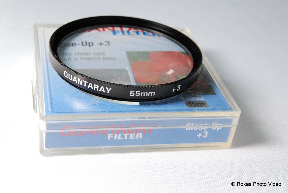 Used Quantaray 55mm +3 Close Up Filter macro