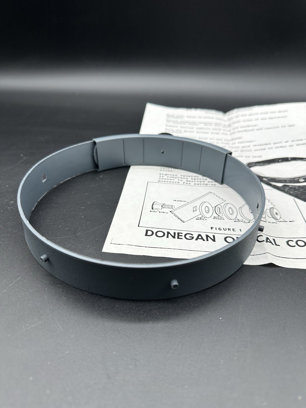 Donegan PT-7 OptiVisor REPLACEMENT Adjustable HEADBAND ONLY