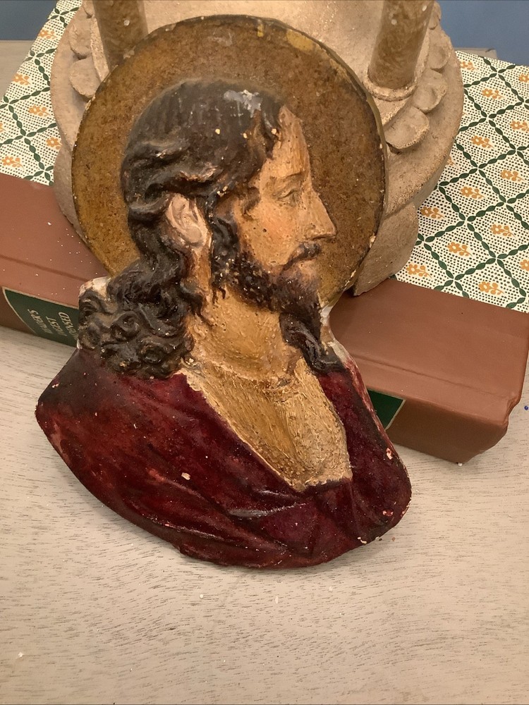 JESUS Clay Wall Hanging