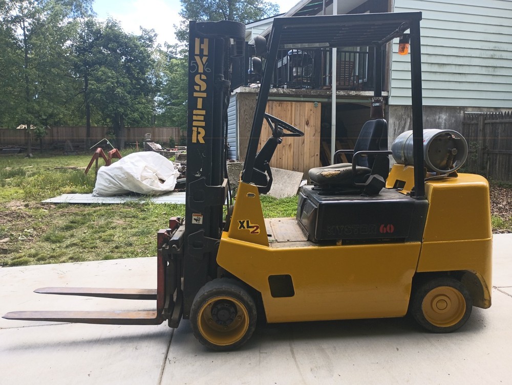 1995 Hyster 60XL-2 Forklift **Used Condition** **Runner** 6000lb Machine