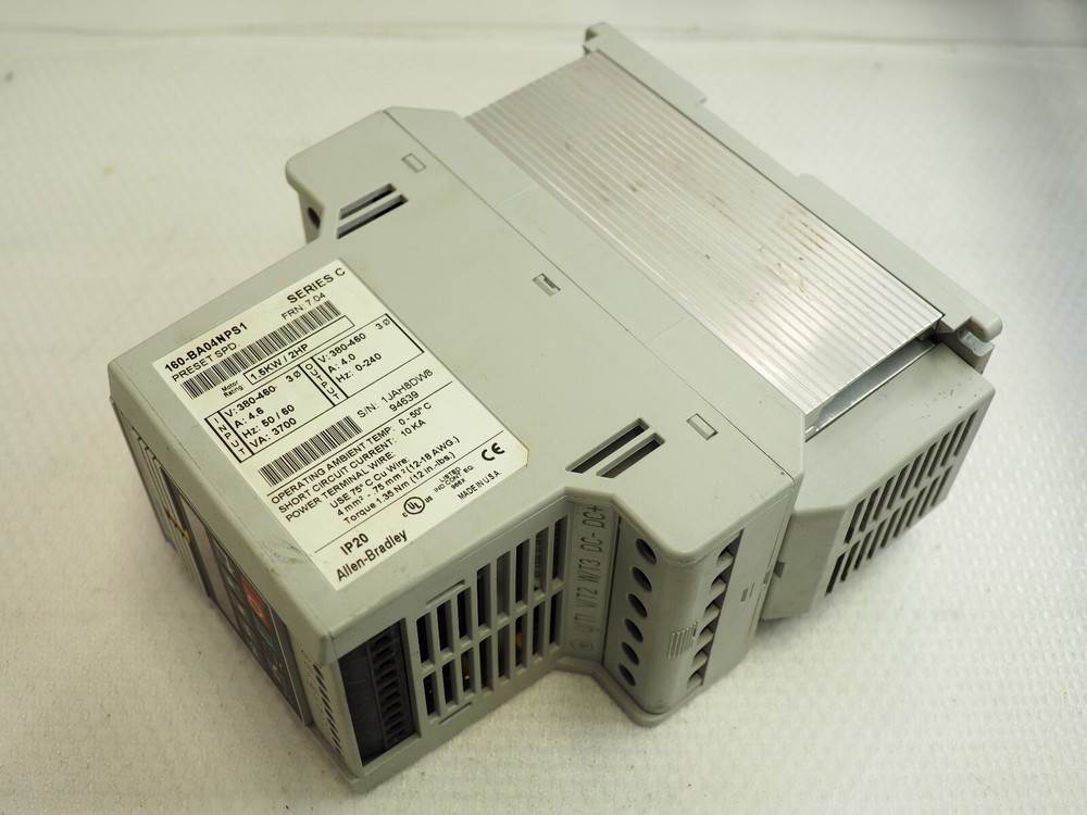 ALLEN BRADLEY 160-BA04NPS1 SER.C Smart Speed Controller