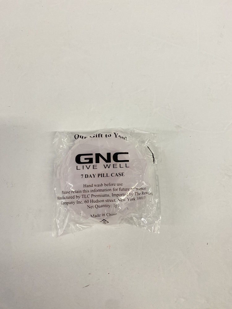 GNC Live Well • 7 Day Pill Case