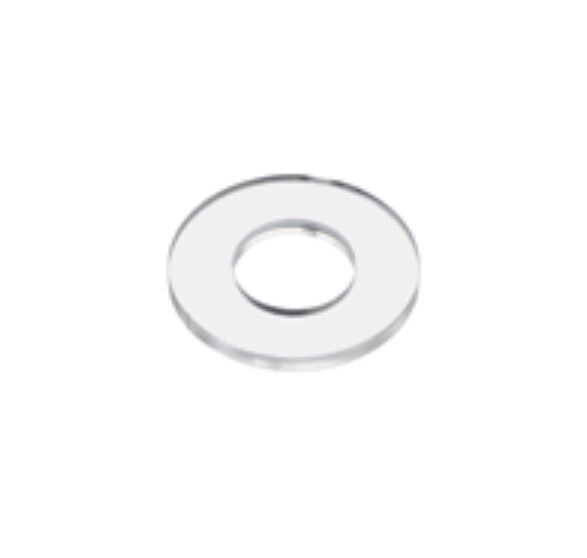 5 CLEAR ACRYLIC 1 -1/2" WASHERS FOR Waterford Chandelier Parts FIXTURE New