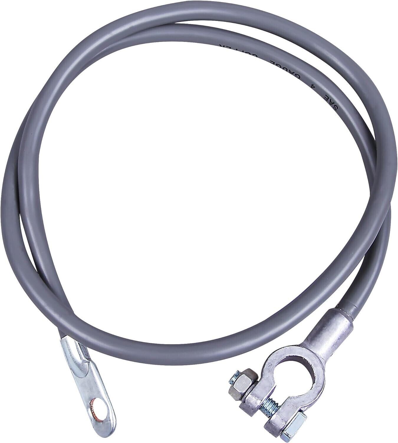 Cartman 4AWG 37-Inch Negative Battery Cable Cable, 4Gauge x 37" 1Pk