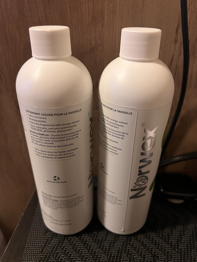 Norwex dishwashing Liquid 2 pack