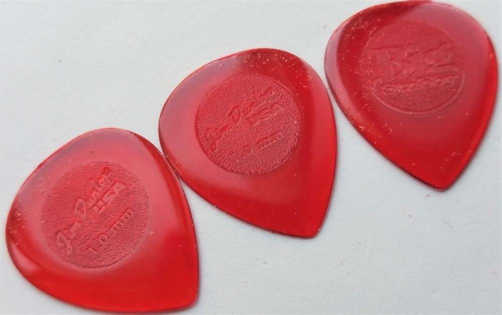 Dunlop 475 big Stubby Guitar Picks 1.0 mm 3-Pack