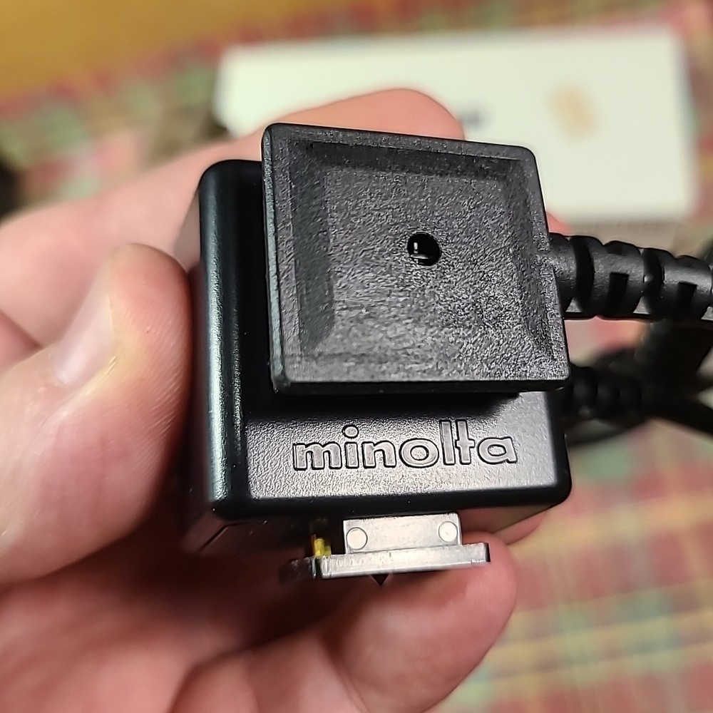 MINOLTA REMOTE SENSOR ADAPTER FOR ELECTRONIC FLASH 320X/320