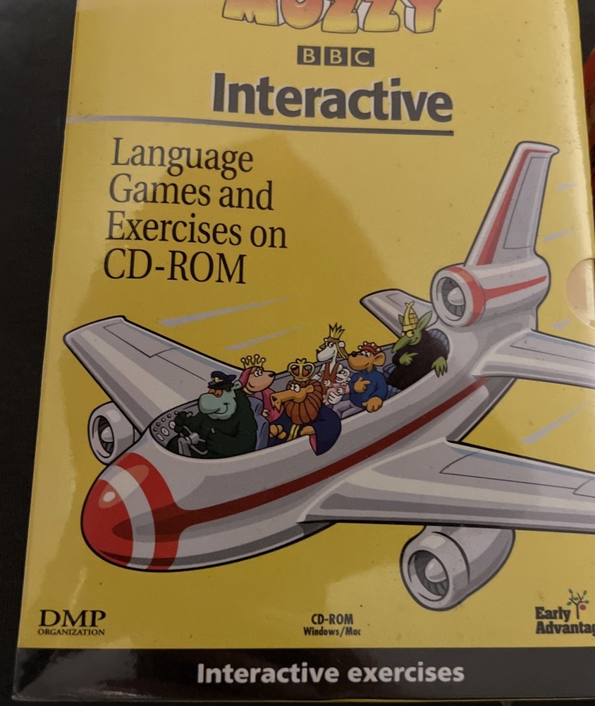 2 Sets BBC MUZZY INTERACTIVE CD-ROM Spanish Language Ed. 1-Sealed/1-Open L.v2