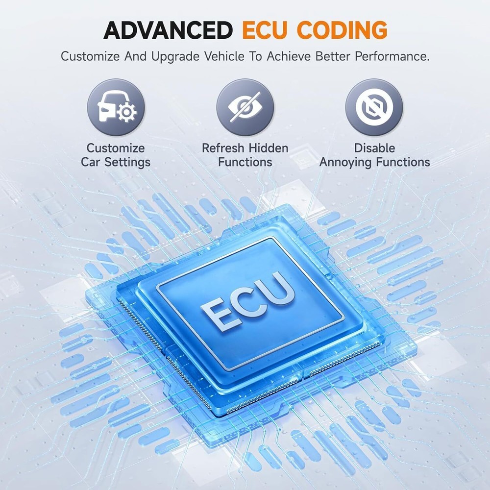 For Nissan Bidirectional Automotive OBD2 Scanner Car Diagnostic Tool E-CU Coding