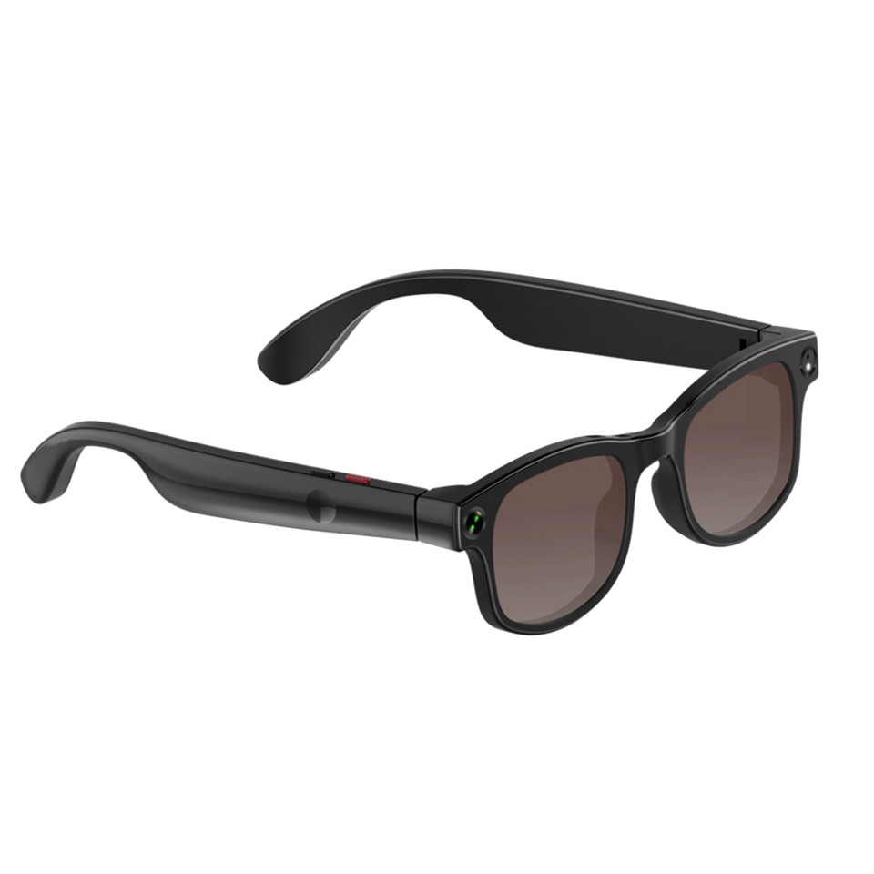 Video camera glasses with 8MP camera and bluetooth and microphone