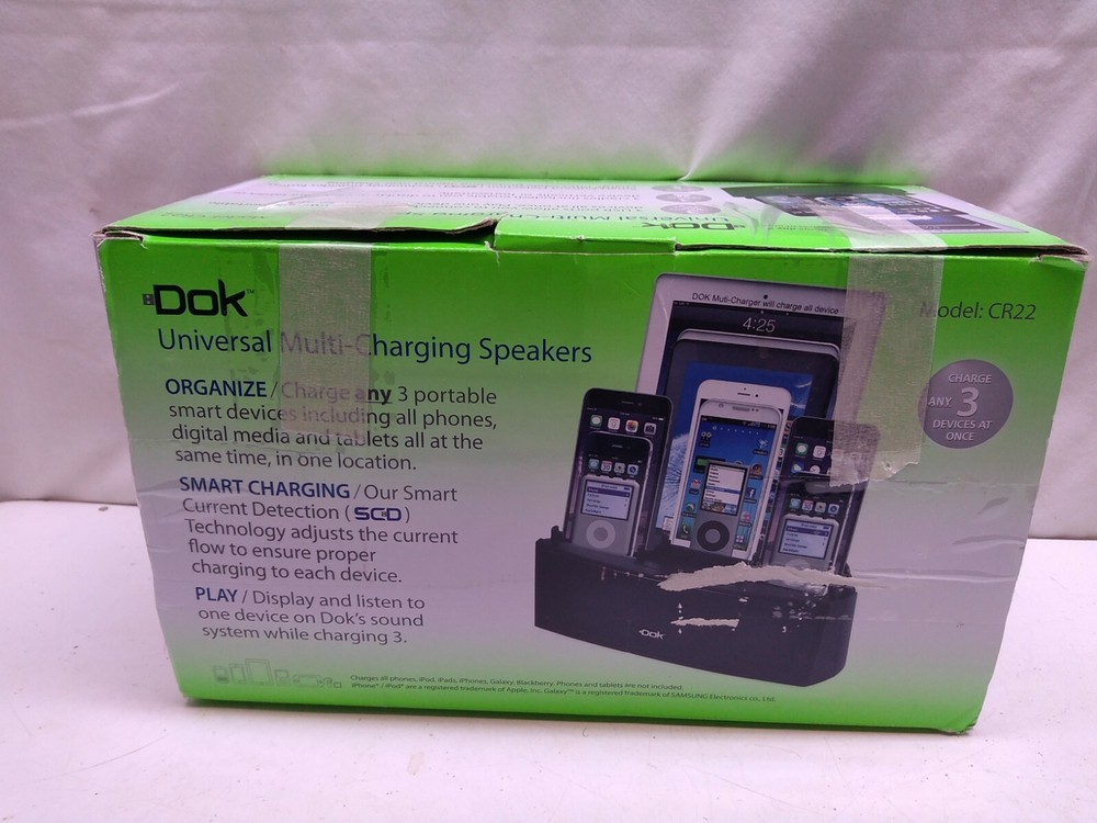 DOK CR22 Universal Multi Charging Speakers