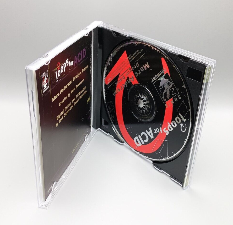 LOOPS FOR ACID Marc Anderson's Dragon Dance CD (2000 SONIC FOUNDRY)