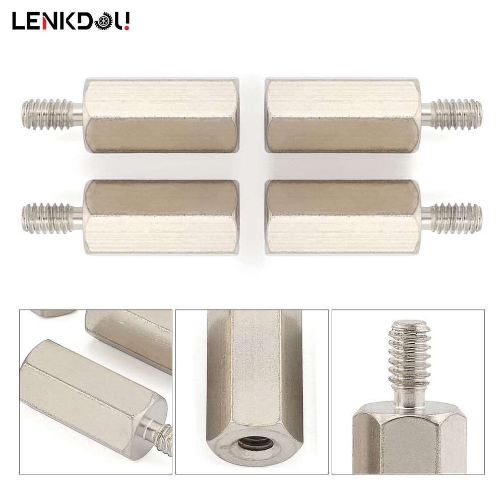 For Harley Touring Models 4pcs Batwing Extension Nut Standoff Stud Outer Fairing
