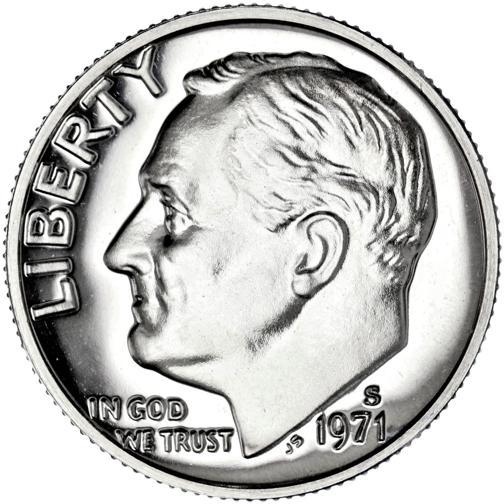 1971 S Proof Set Original Box US Mint 5 Coins
