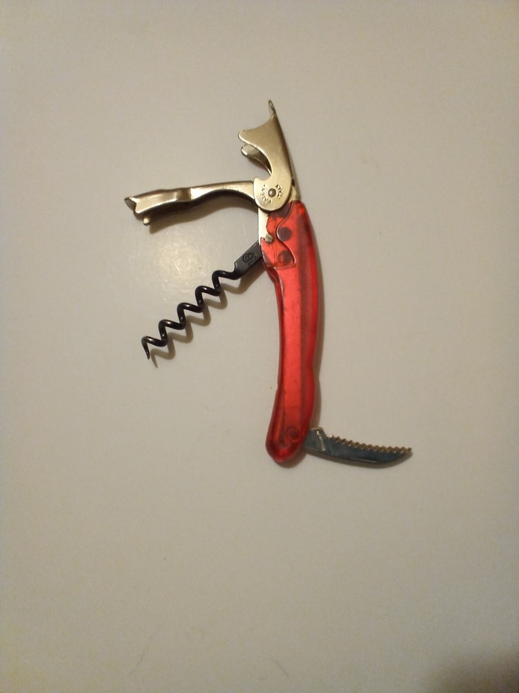 Bottle Opener Red Unsealed New