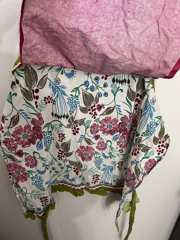 Mukitchen Cotton Floral Apron EUC