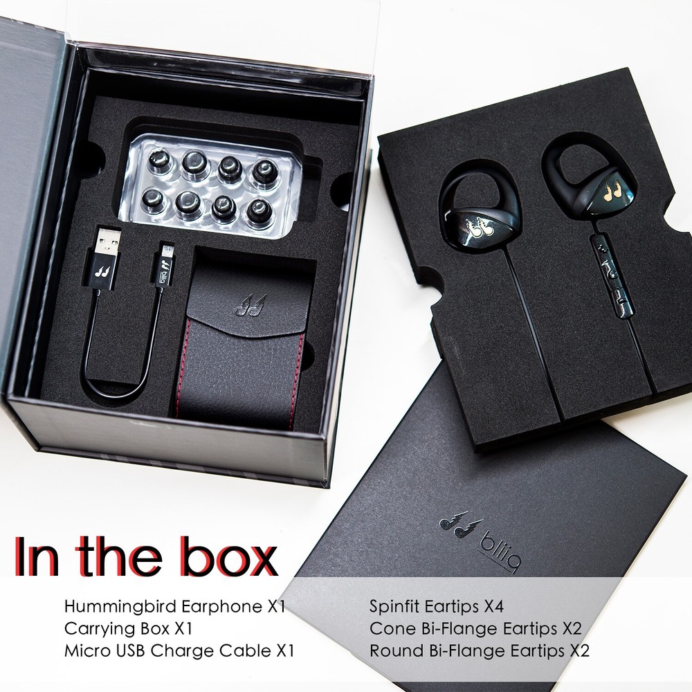 Bliiq Wireless Bluetooth Headphone Headset Waterproof Stereo Earbud Earphone