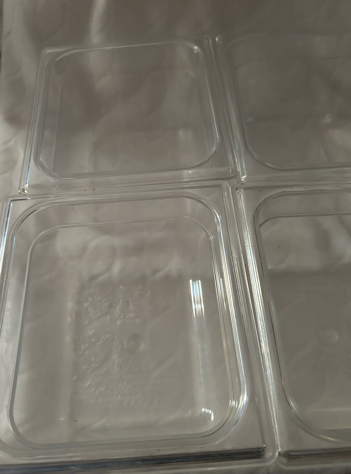 42 Each True Clear Food Pan 1/6 Size 4” Deep NSF Commercial Prep Polycarbonate