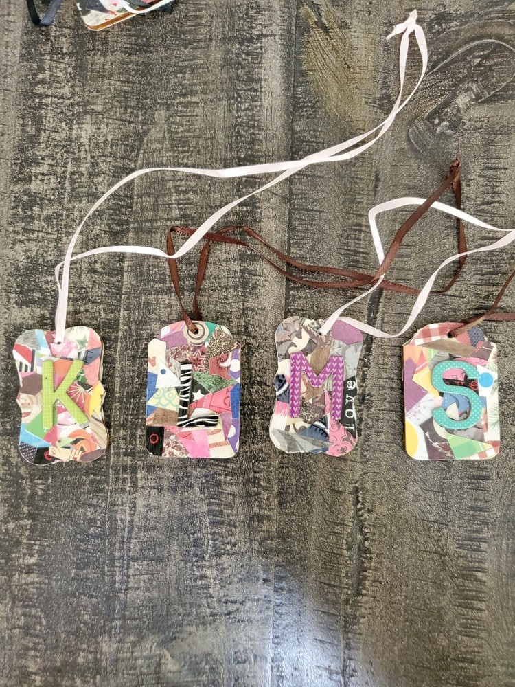 Inital Collage Mirror Hangers