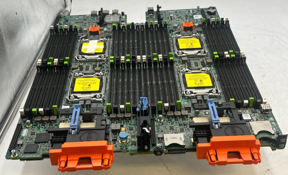 Dell 34PY5 - 4 Socket CPU PowerEdge M820 Blade Server Board w/Riser Card 04X5X5
