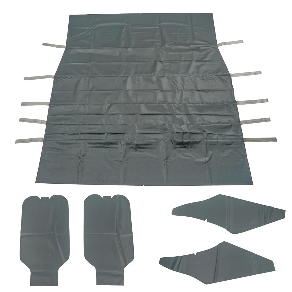 Distinctive Industries Basic 5-Bow Headliner Chevy Chevelle Coupe 68 Black Be...