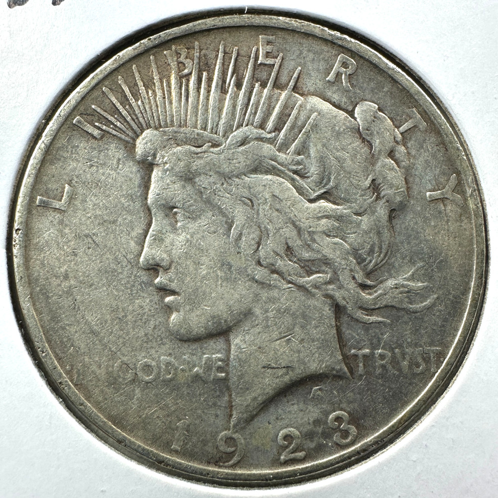 1923-D $1 Silver Peace Dollar (89513)