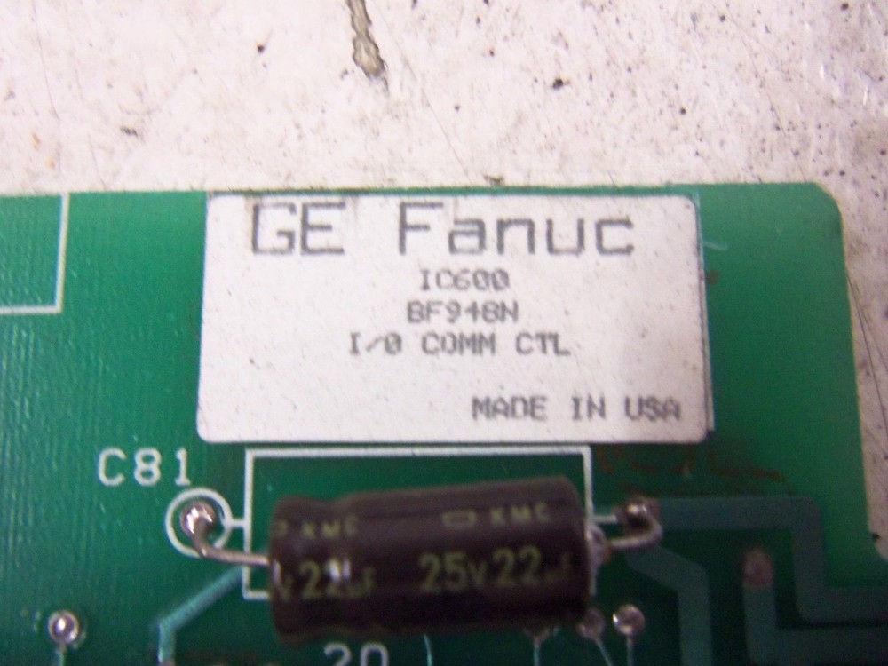 GE FANUC IC600BF948N COMM MODULE UNMP