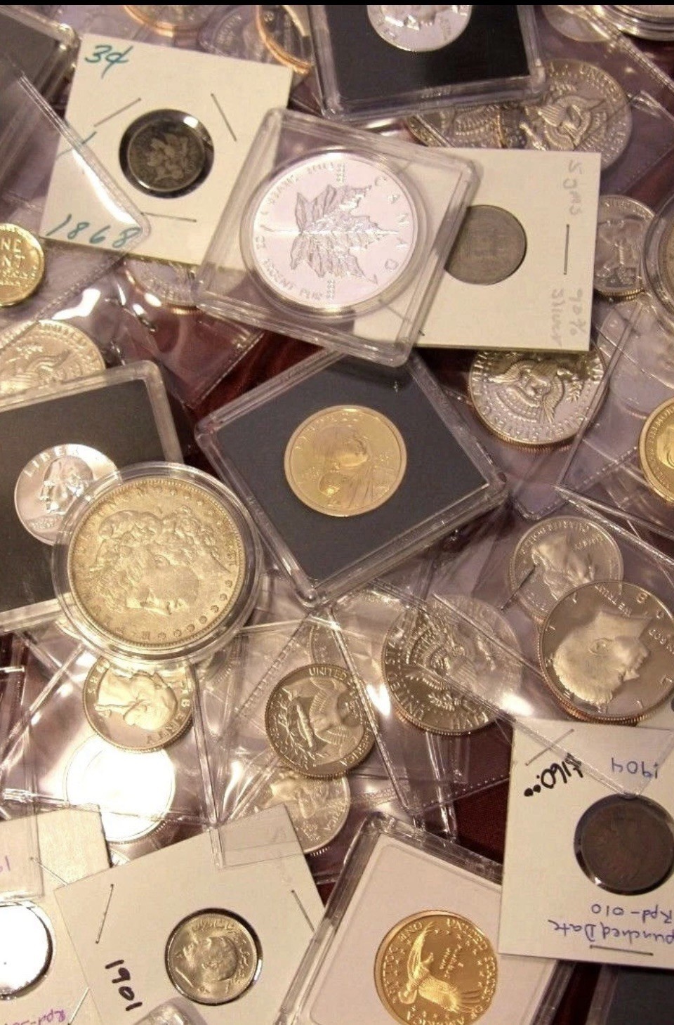 ESTATE COIN TREASURE CHEST! Gold & Silver Coins NGC, PCGS, Bars, Rounds & Bills$