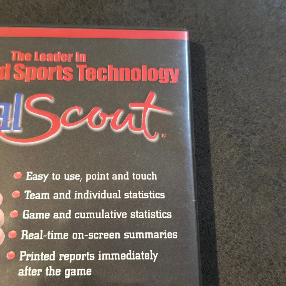Digital Scout Statware Basketball Software 2002 PC CD-ROM Coaching Stats Program