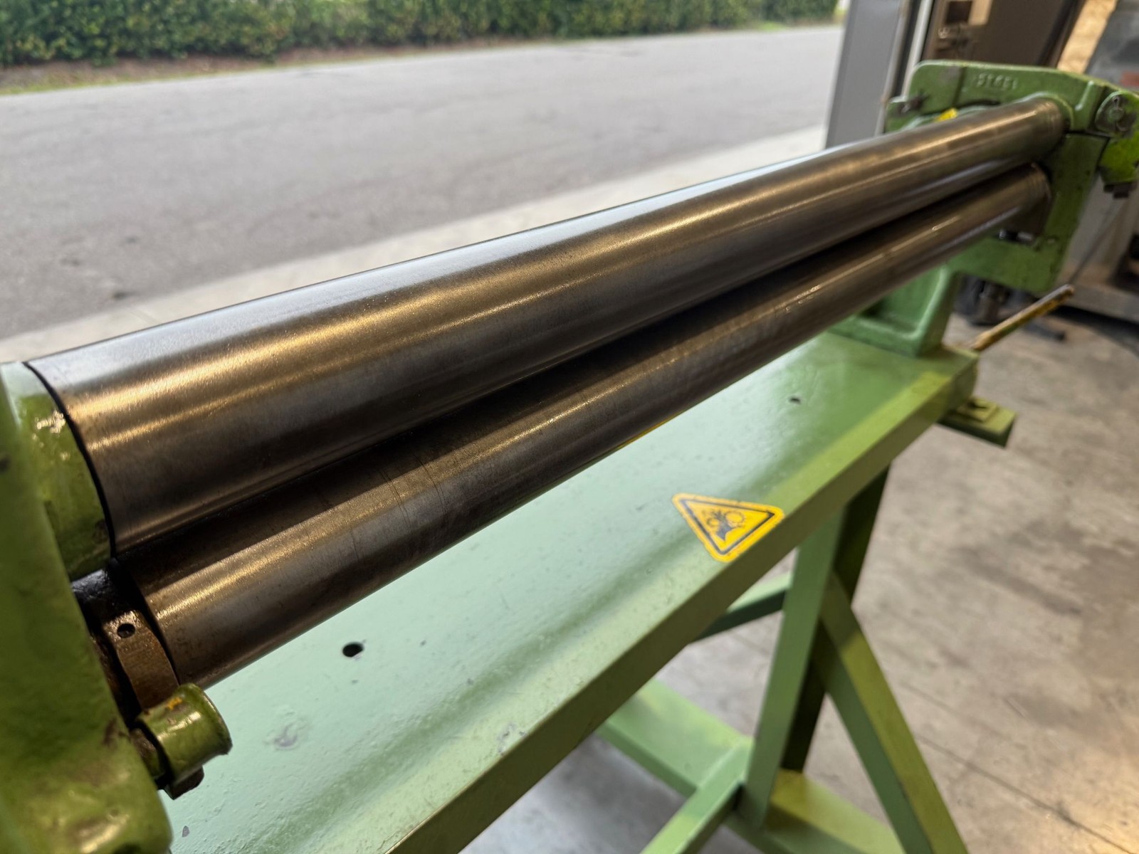 PEXTO 390D 36” x 18 Gauge Plate Bending Roll Powered USA #8068