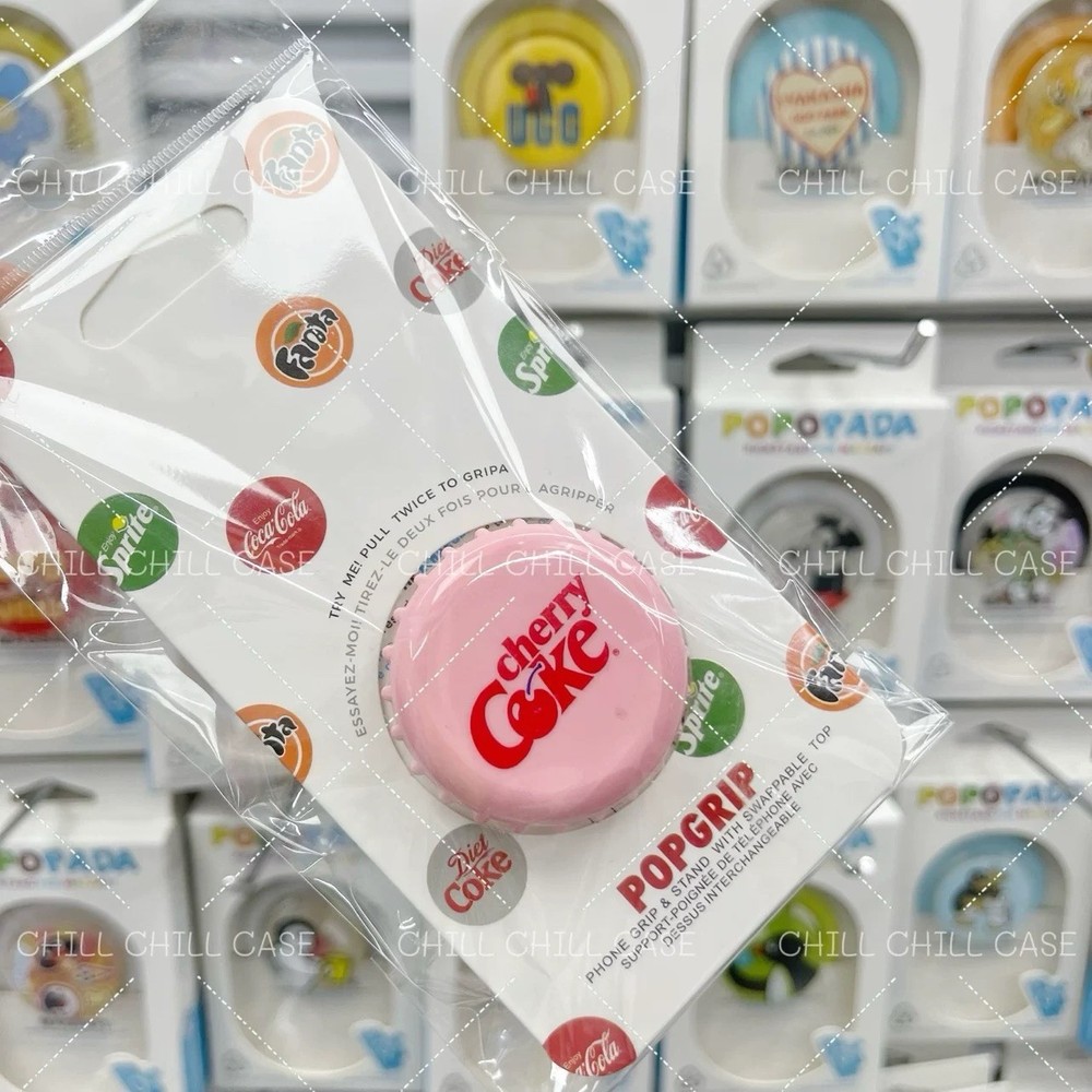 PopSockets Cherry Coke Bottle Cap Pink Coca-Cola PopSocket Pop Socket Popsocket
