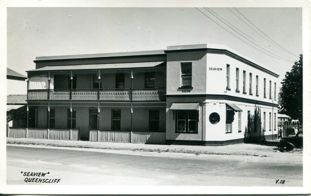 "Seaview", Queenscliff - Postcard