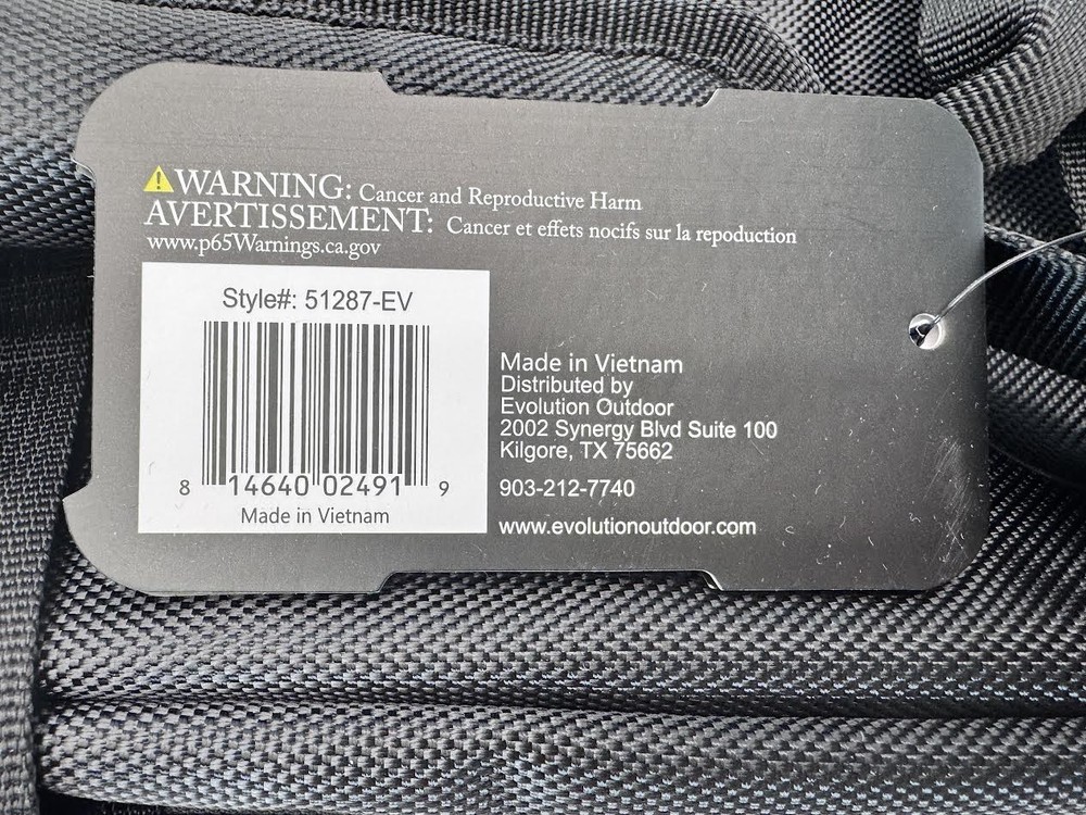Evolution Tactical Range Bag 51287-EV