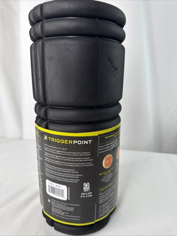 Trigger Point Performance TPT-GRDBW The Grid Black Foam Roller - Black
