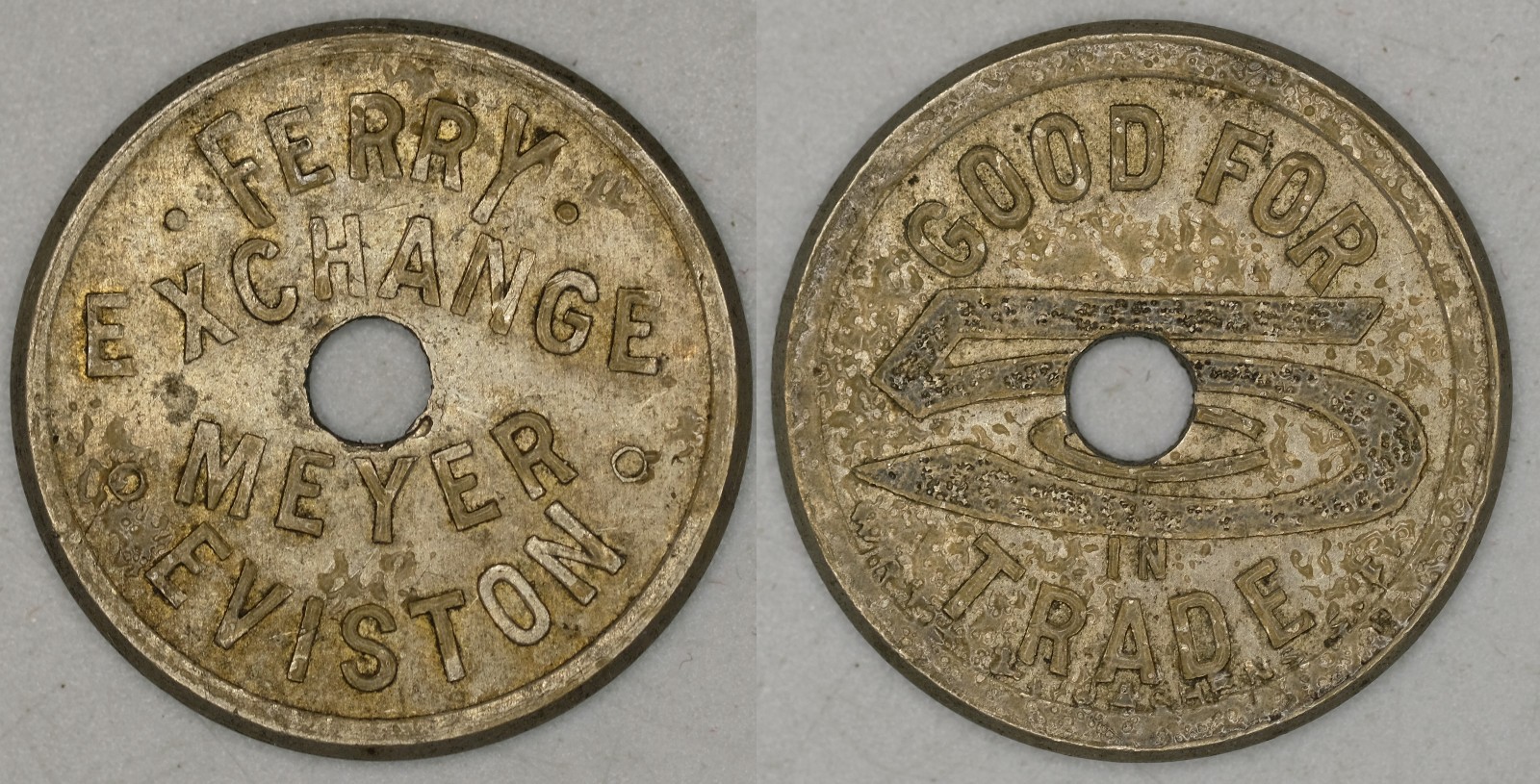 FERRY EXCHANGE / MEYER & EVISTON San Francisco token 2K3335