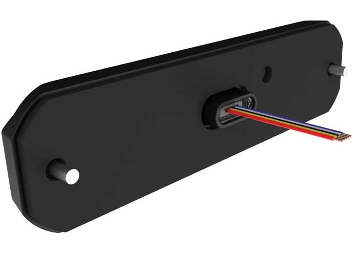 Arc Lighting BB6010B 4" Surface Mount LED Strobe Work Light Bar - Amber/White